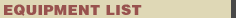 Food processing equipment list