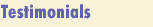 Testimonials